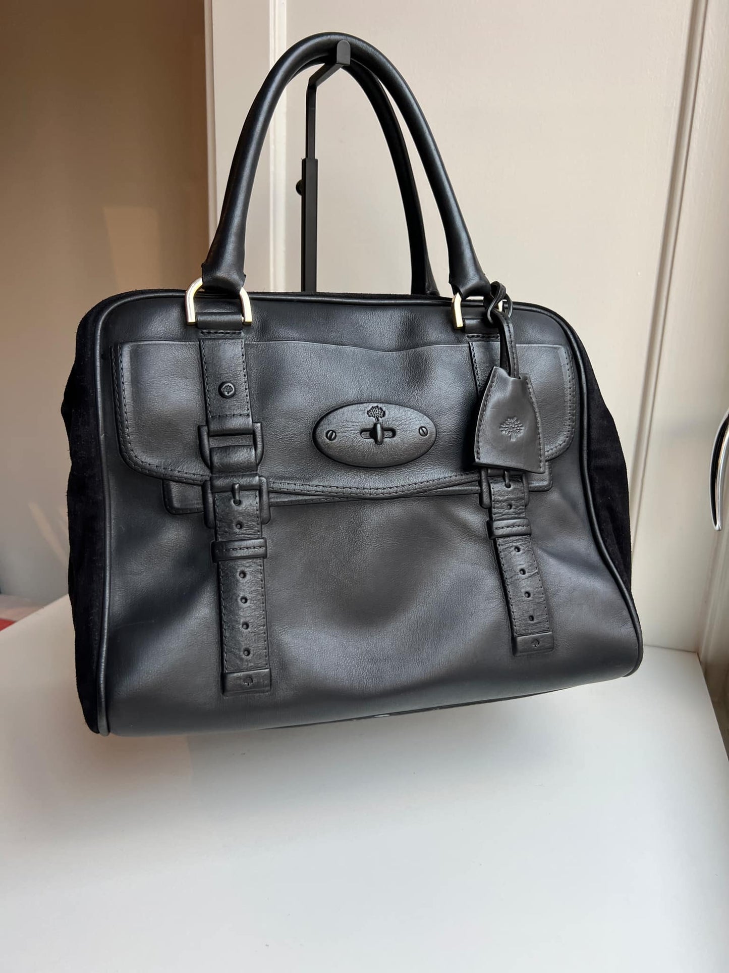 Mulberry Maisie Clipper i sort