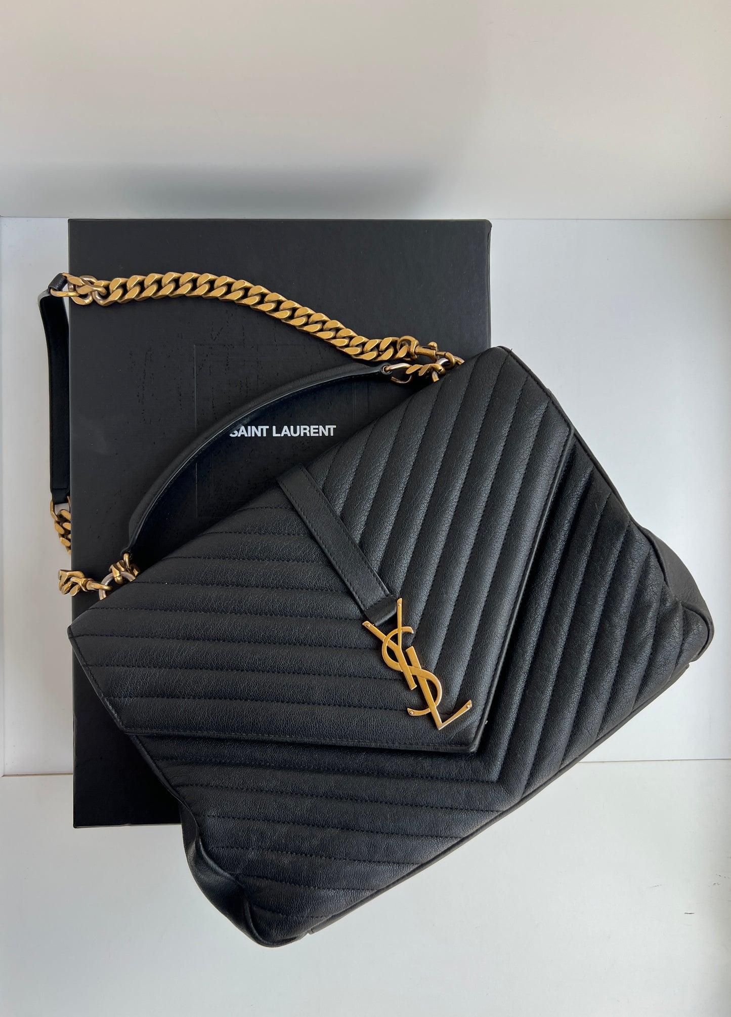 Saint Laurent College Bag Large