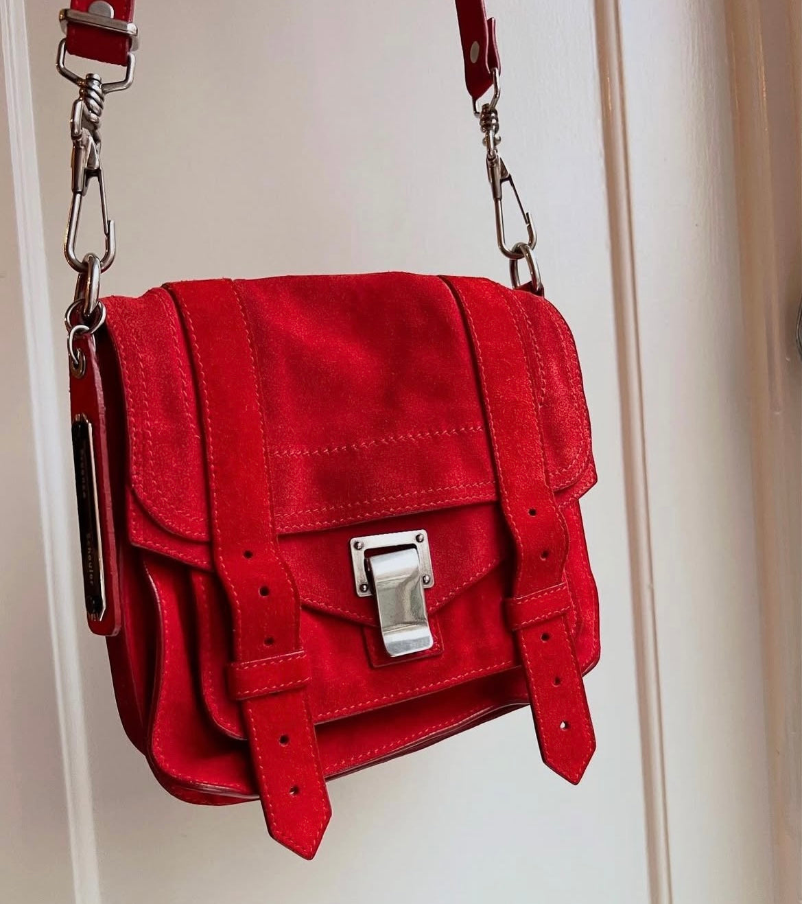 Proenza Schouler PS1 Mini Suede