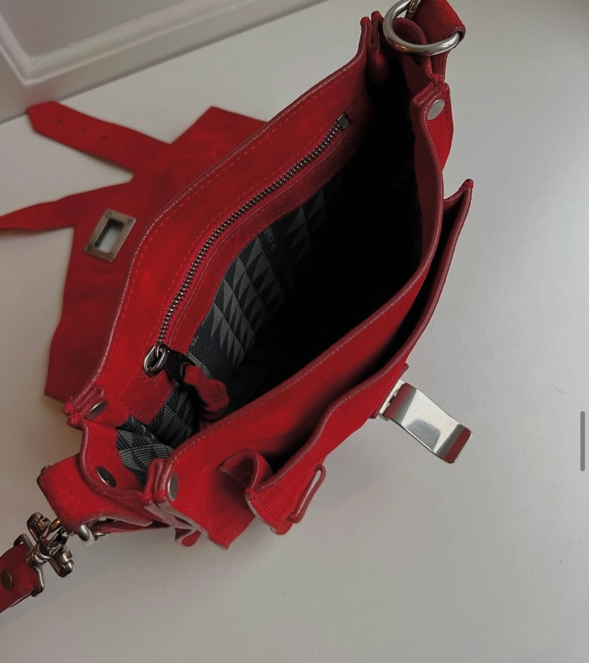 Proenza Schouler PS1 Mini Suede