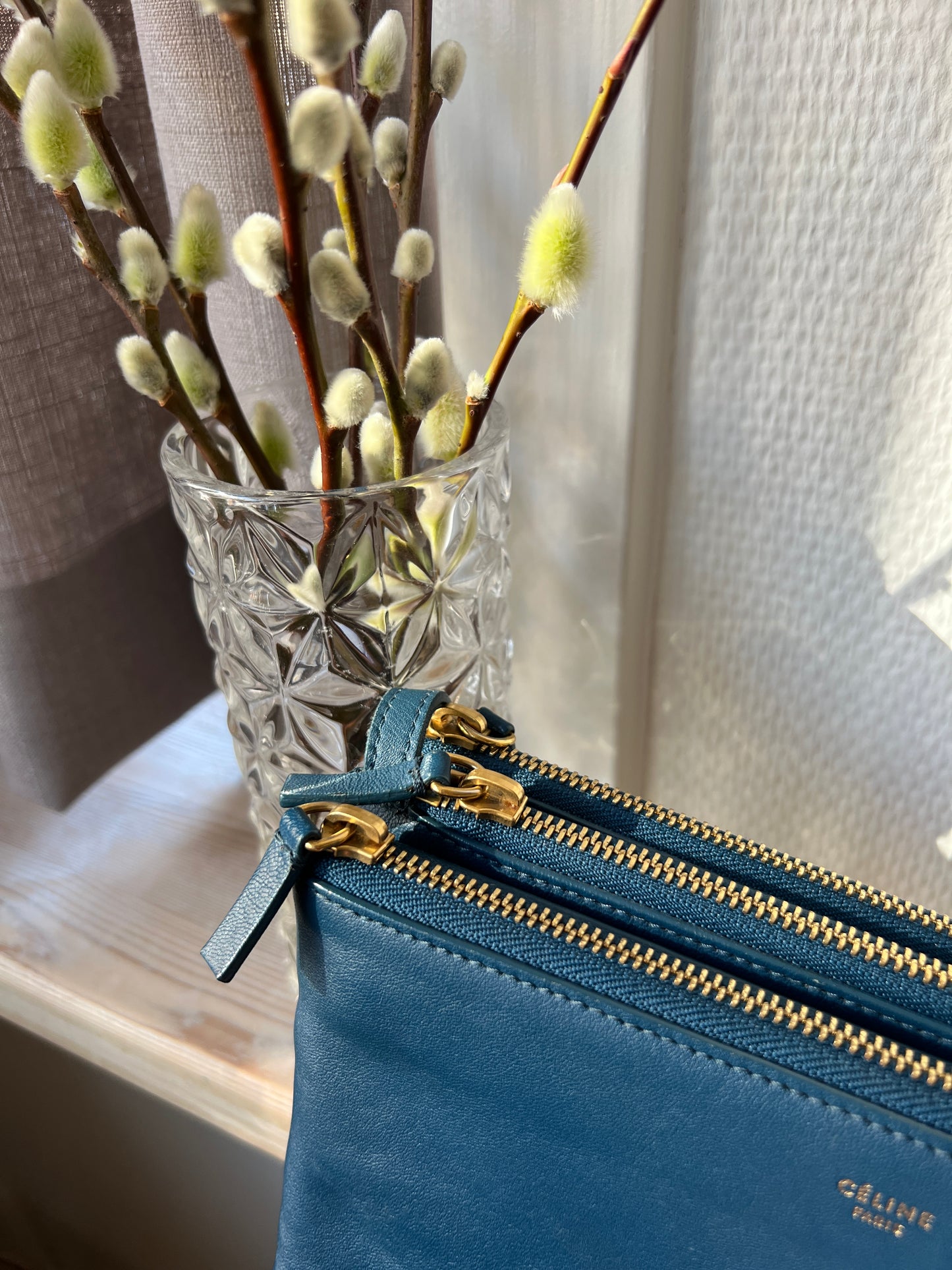 Celiné Trio Metallic Blue