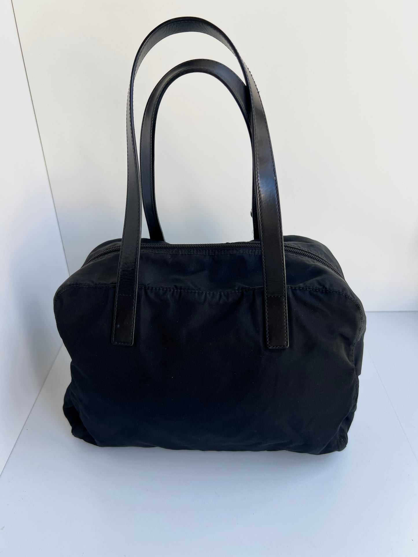 Prada Black Tessuto Shoulder Bag