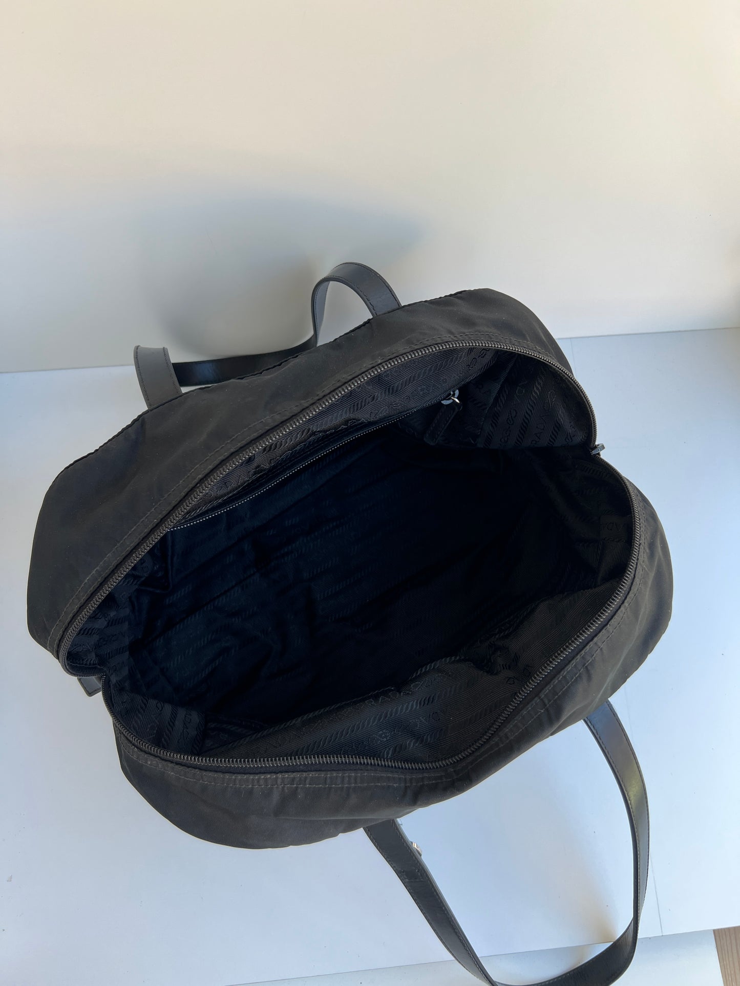 Prada Black Tessuto Shoulder Bag