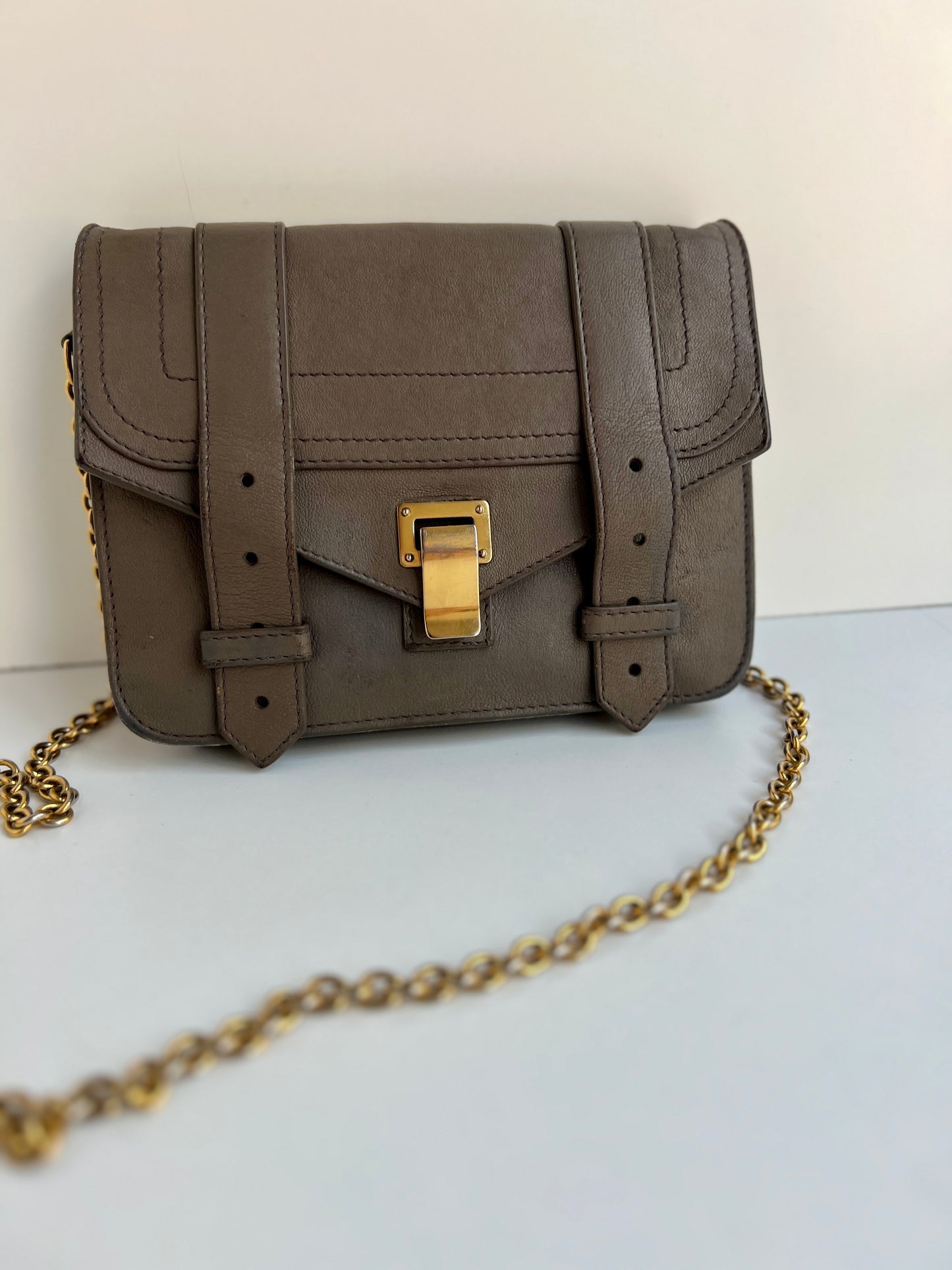 Proenza Schouler Leather Ps1 Wallet on Chain