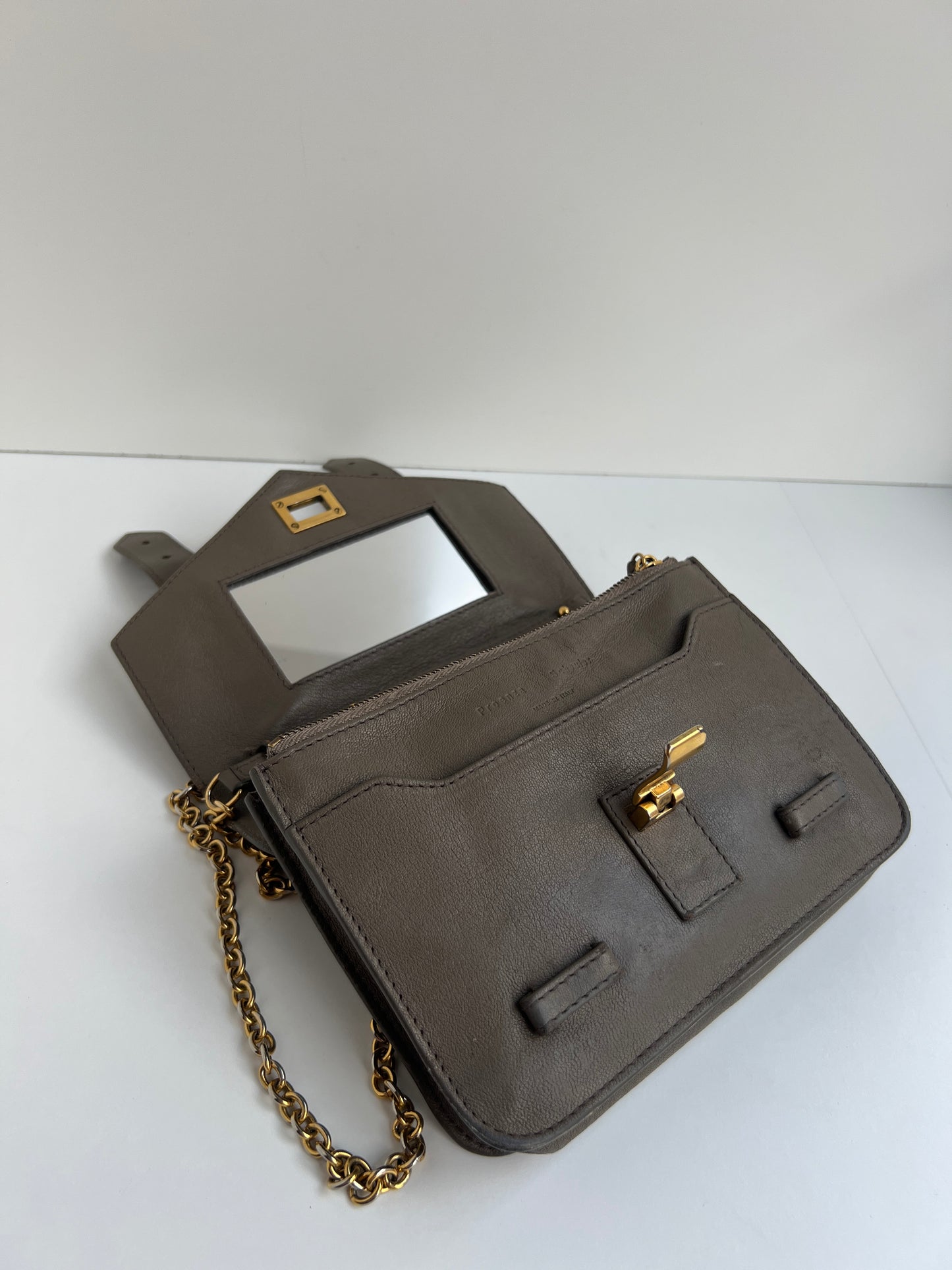 Proenza Schouler Leather Ps1 Wallet on Chain