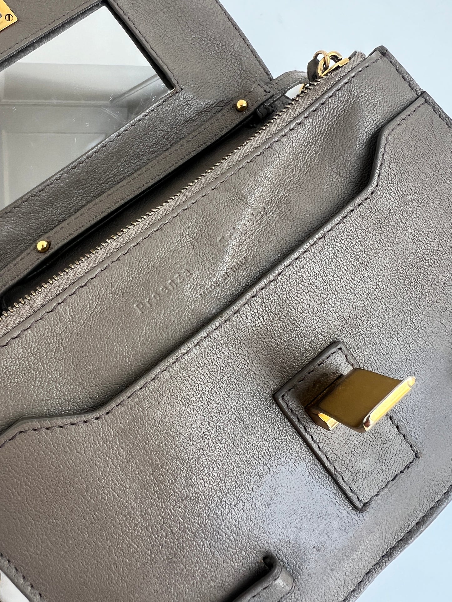 Proenza Schouler Leather Ps1 Wallet on Chain