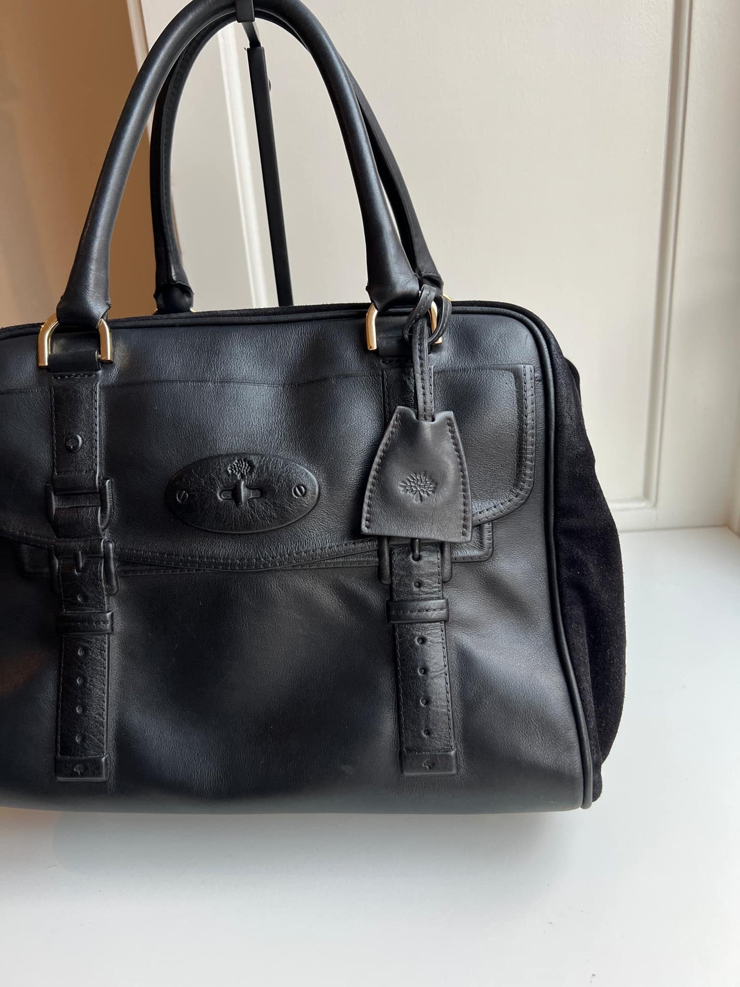 Mulberry Maisie Clipper i sort